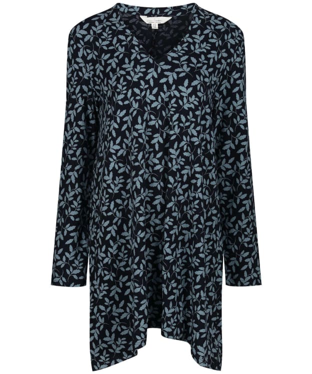 Women’s Seasalt Molevenny Tunic - Oak Leaf Silhouette Dark Night