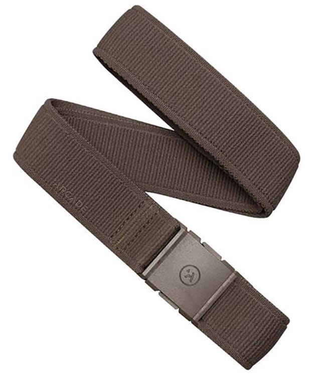 Arcade Atlas Stretch Webbing Belt - Medium Brown