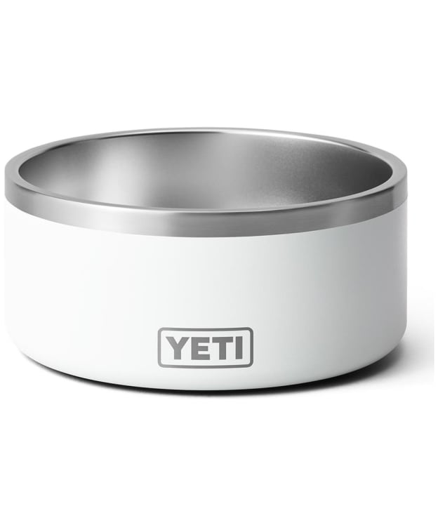 YETI Boomer 8 Stainless Steel Non-Slip Dog Bowl - White