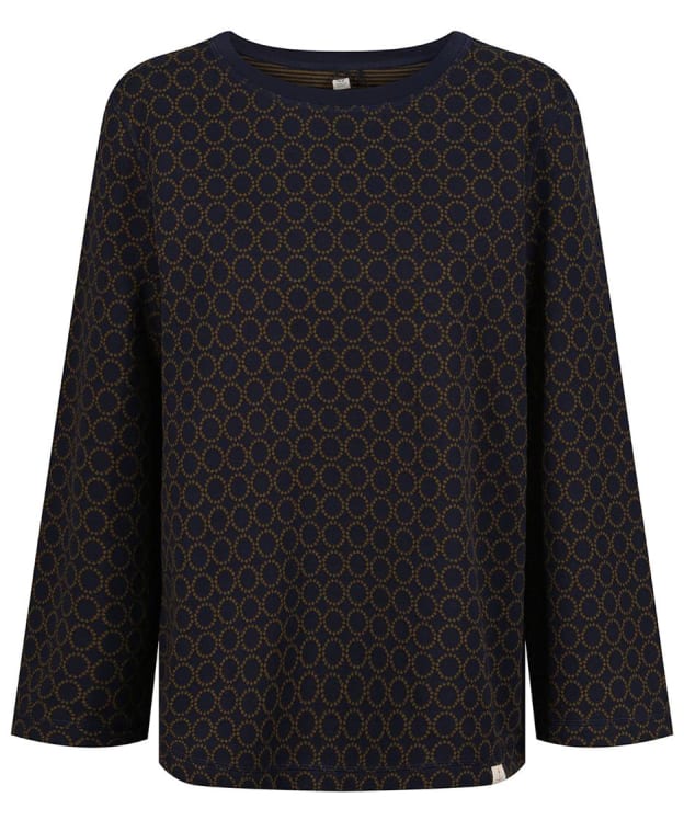 Women’s Seasalt Beacon Glow Top - Dotty Circles Squid ink