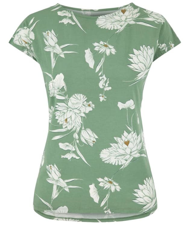 Women's Sherpa Adventure Gear Neha Short Sleeve Tee - Thyme Lotus