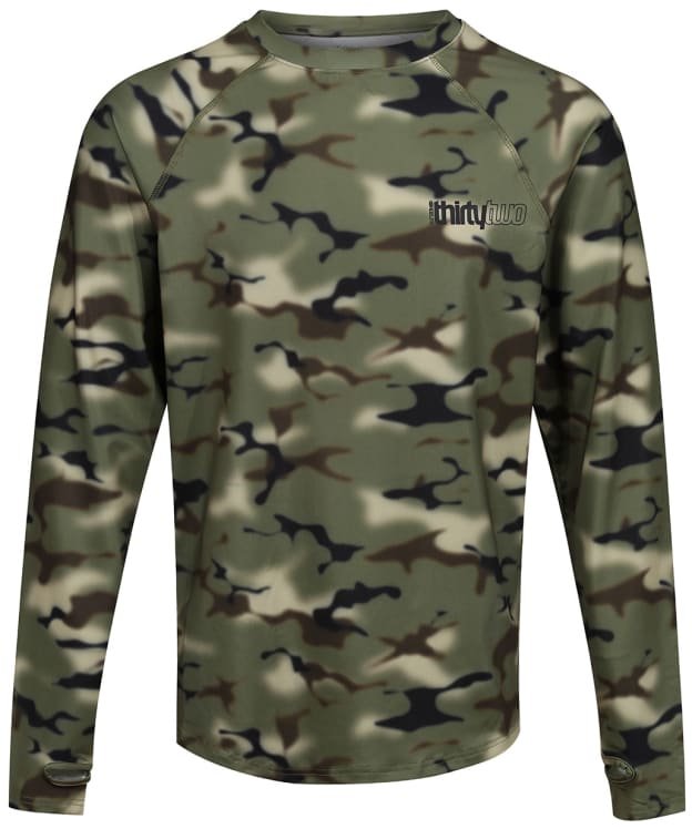 Men's ThirtyTwo Ridelite Lightweight Long Sleeve Shirt - Camo