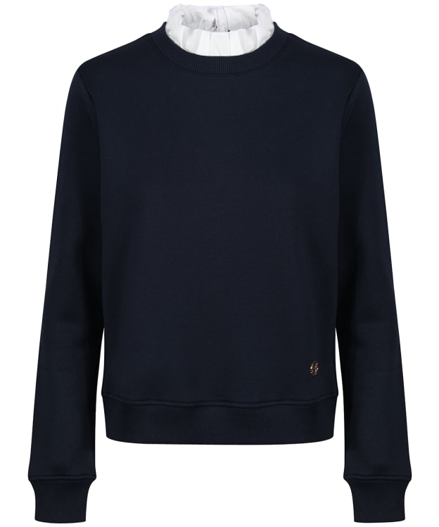 Women’s Hunt & Hall Burton Wool Blend Sweater - Navy