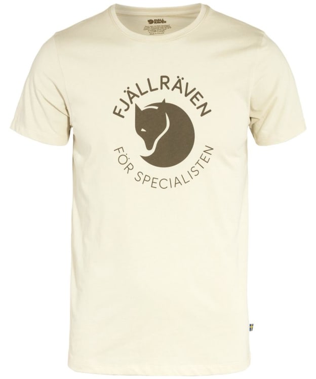 Men’s Fjallraven Fox Short Sleeve T-Shirt - Chalk White