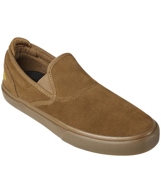 Men's Emerica Wino G6 Slip-On Vulcanised Skate Shoe - Brown / Gum