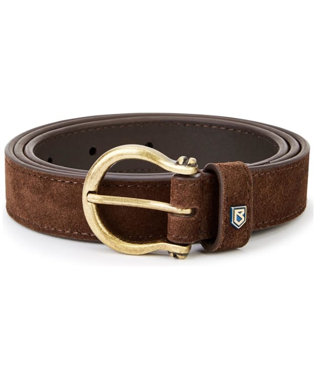 Women’s Dubarry Archway Suede Belt - Cigar