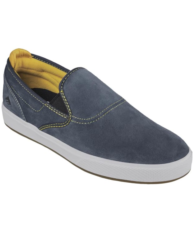 Men's Emerica Wino G6 Slip Cup Slip On Skate Shoes - Grey