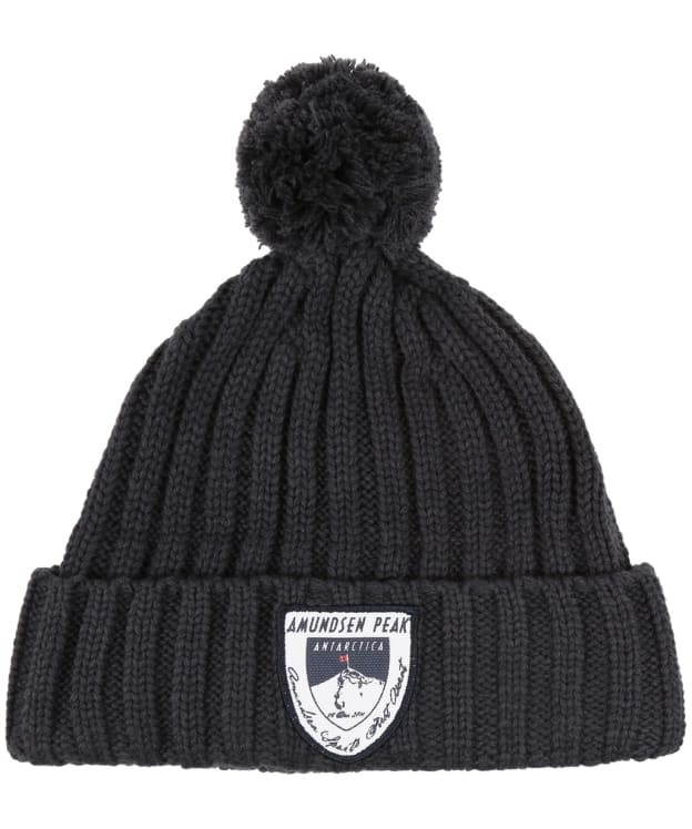 Amundsen Groomer Knitted Wool Mix Beanie - Faded Navy