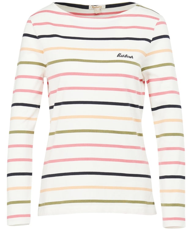 Women’s Barbour Hawkins Top - Cloud Stripe 5