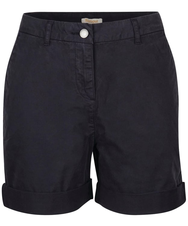 Women's Barbour Chino Shorts - Navy