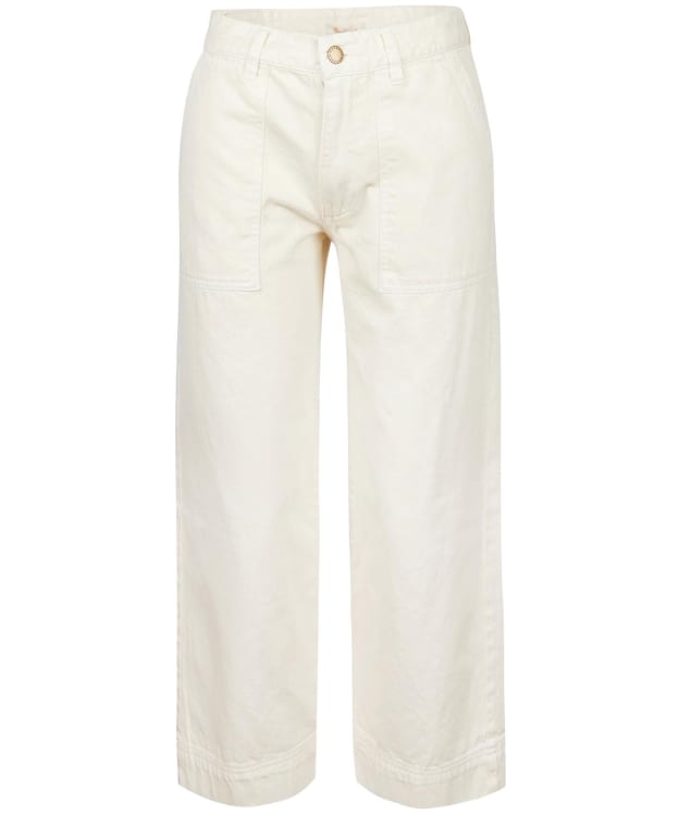 Women's Barbour Southport Cropped Jean - Ecru