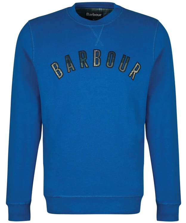 Men's Barbour Debson Crew Sweatshirt - Monaco Blue
