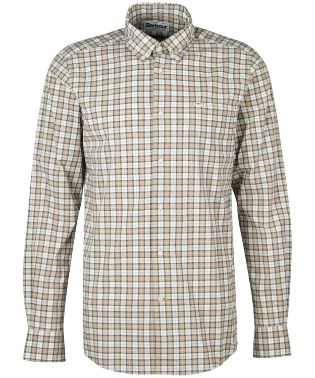 Men’s Barbour Lomond Tailored Shirt - Amble Sand Tartan