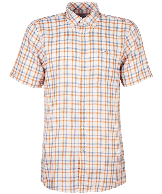 Men's Barbour Wrayside Tailored Shirt - Rust