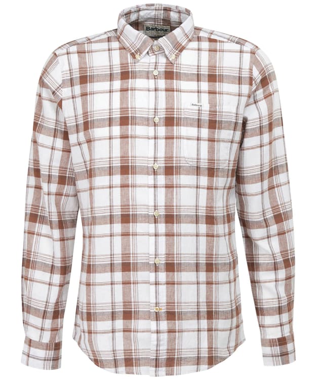 Men's Barbour Ezra Tailored Shirt - Rust