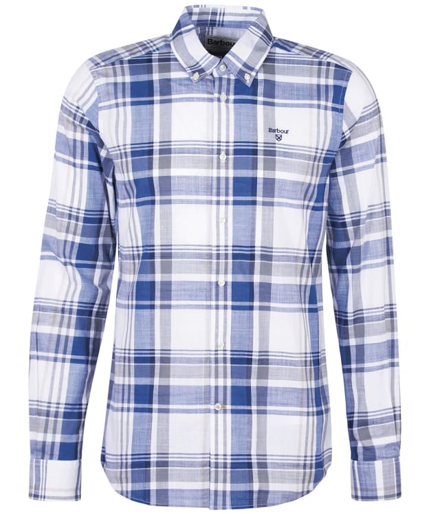 Men's Barbour Kidd Tailored Shirt - Deep Blue