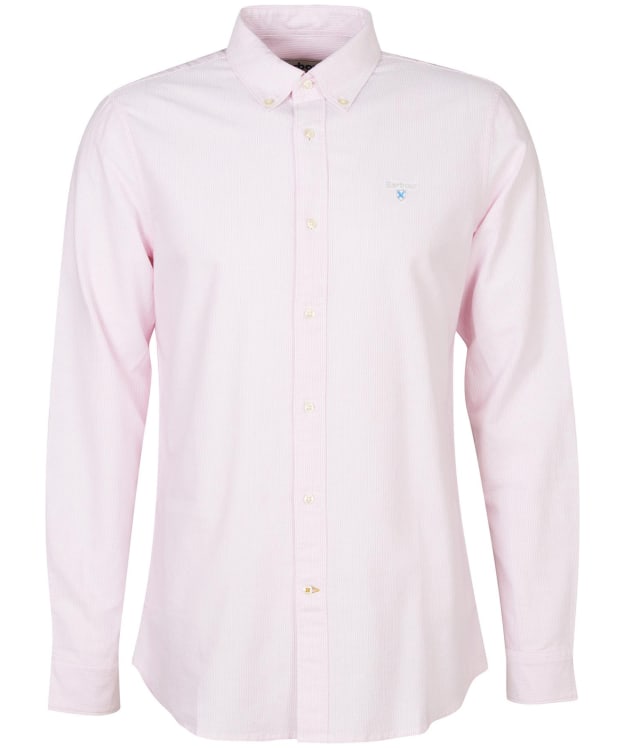 Men's Barbour Striped Oxtown Tailored Shirt - Pink