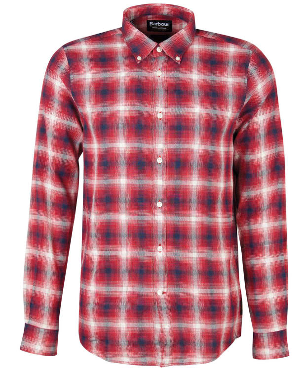 Men's Barbour International Kershaw Shirt - Faded Red