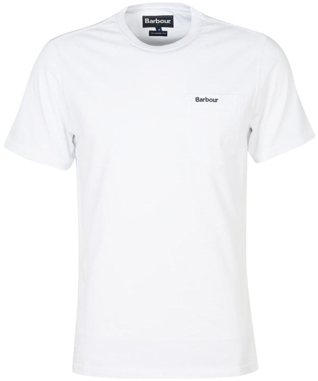 Men's Barbour Langdon Pocket T-Shirt - White