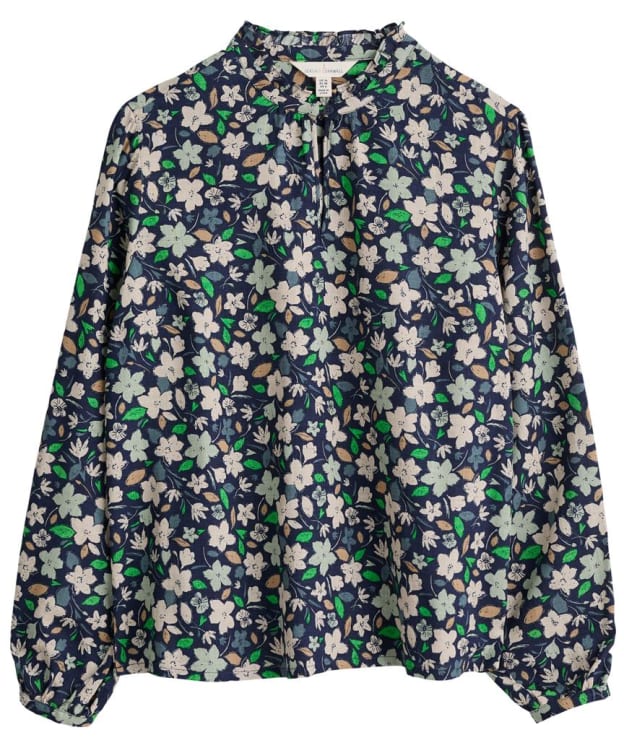 Seasalt Sea Flow Top - Brushed Hellebore Quay Aran