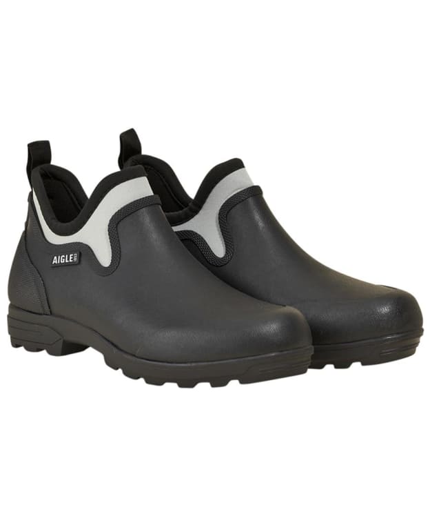 Women's Aigle Lessfor Plus Ankle Wellington Boots - Marine / Wave