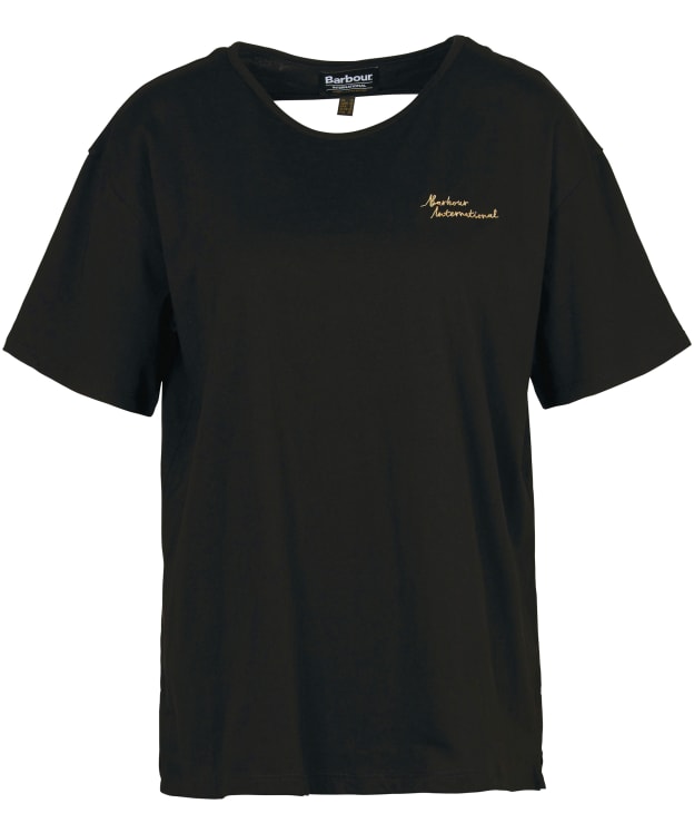 Women's Barbour International Roland Top - Black