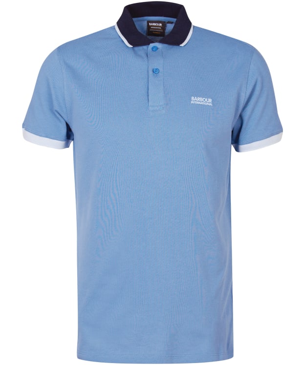 Men's Barbour International Howall Polo Shirt - Blue Horizon