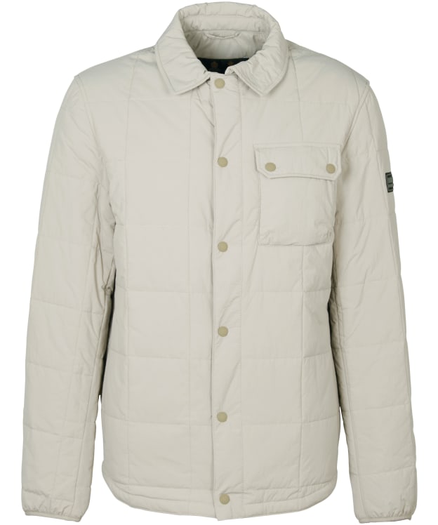 Men's Barbour International Touring Quilted Jacket - Stone
