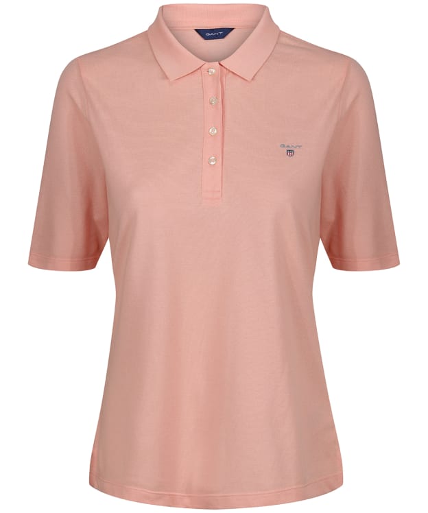 Women’s GANT Original LSS Pique Shirt - Guava Orange