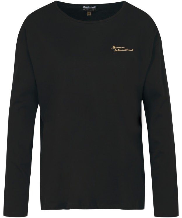 Women's Barbour International Autodrome Top - Black