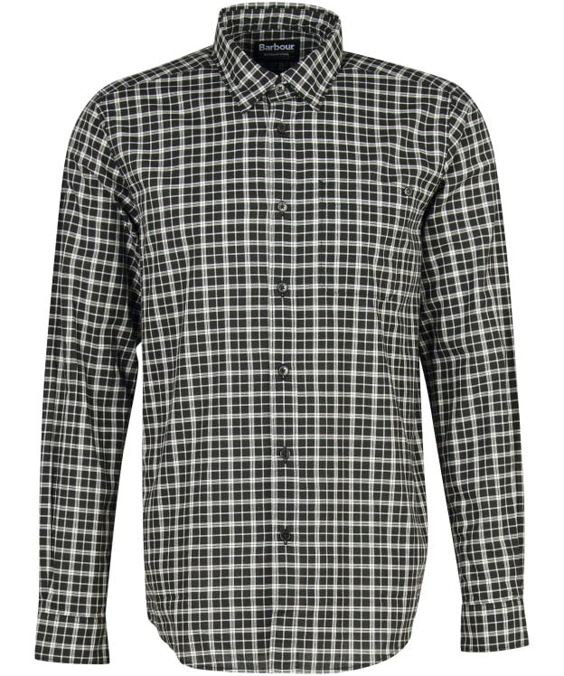 Men's Barbour International Mccloud Shirt - Black / Whisper White