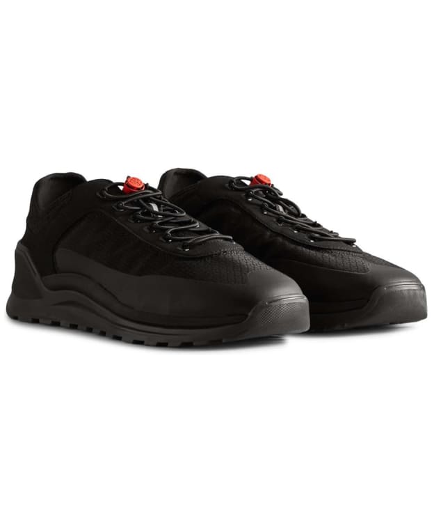 Men's Hunter Water Resistant, Breathable Travel Trainer - Black