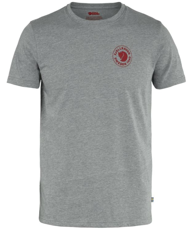 Men’s Fjallraven 1960 Logo Short Sleeve T-Shirt - Grey Melange