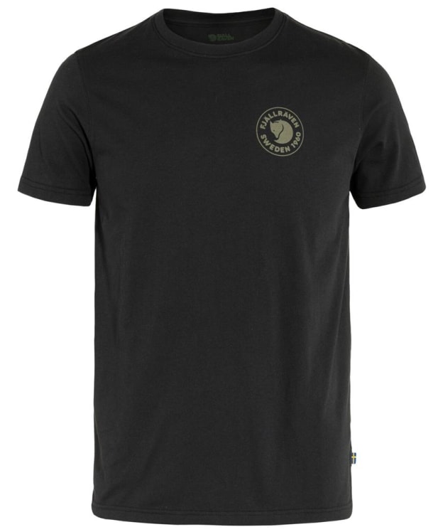 Men’s Fjallraven 1960 Logo Short Sleeve T-Shirt - Black