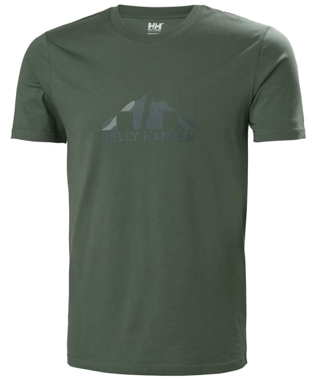 Men’s Helly Hansen Nord Graphic Short Sleeved T-Shirt - Spruce