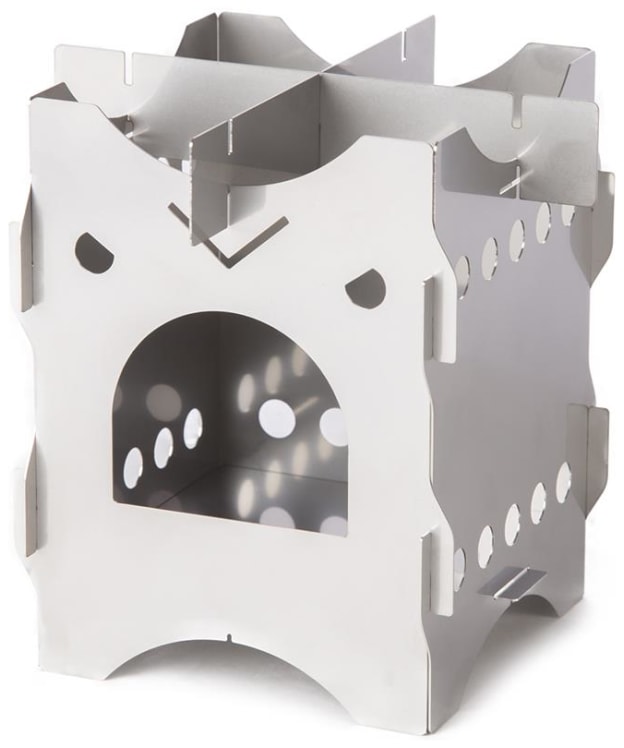 Savotta Grumpy Stove Packable Camping Stove - Steel