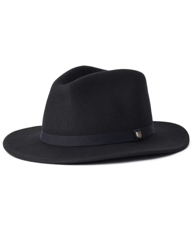 Brixton Messer Packable Fedora - Black