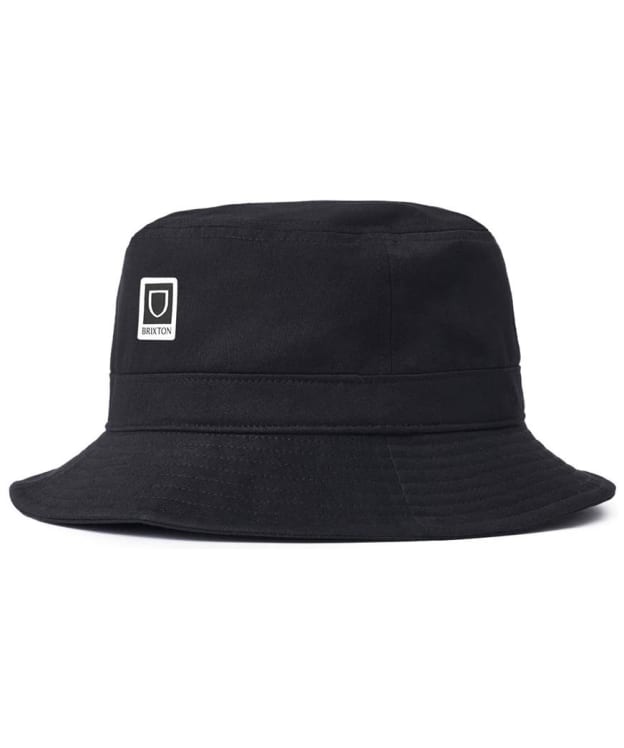 Brixton Beta Packable Cotton Bucket Hat - Black