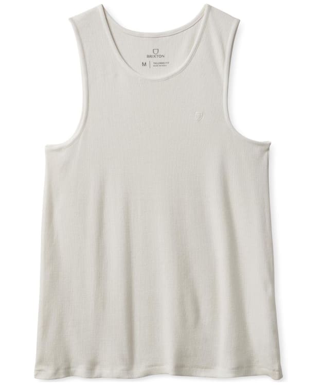 Brixton Vintage Reserve Cotton Tank Top - Off White Vintage Wash