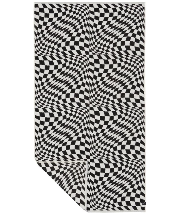 Slowtide Opt Out Beach Cotton Towel - Black