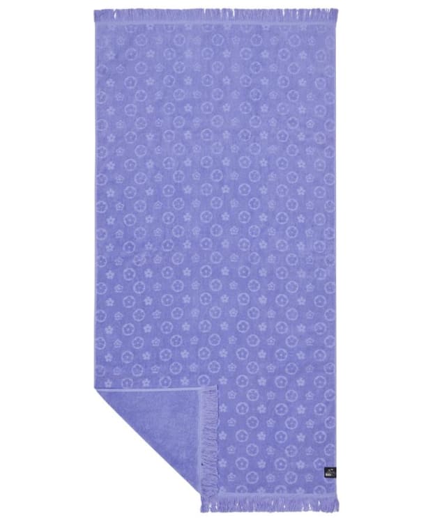 Slowtide Wavy Sustainably Sourced Cotton Towel - Floral