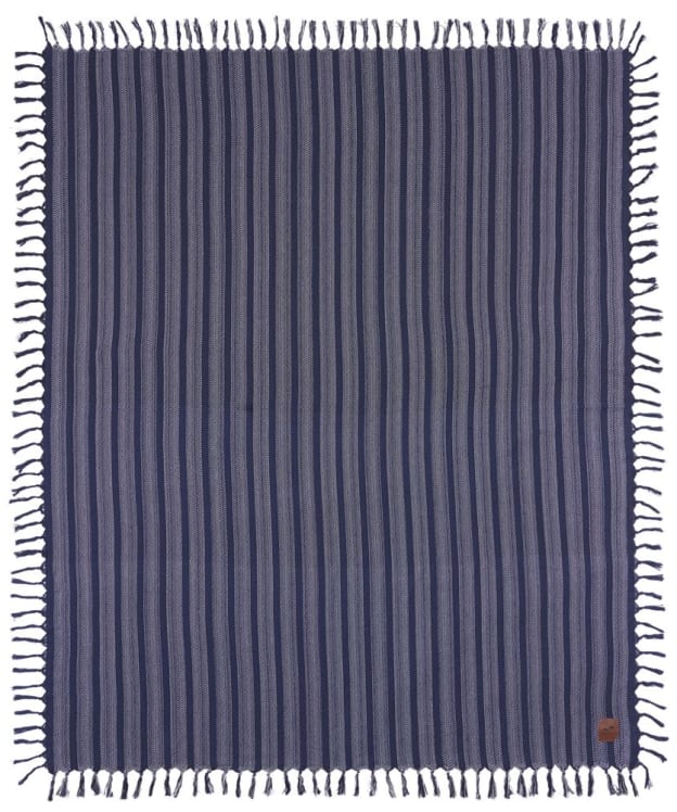Slowtide Dylan Beach Oversized Cotton Blanket - Indigo