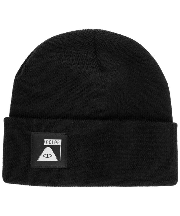 Men's Poler Daily Driver Cuffed Beanie Hat - Black