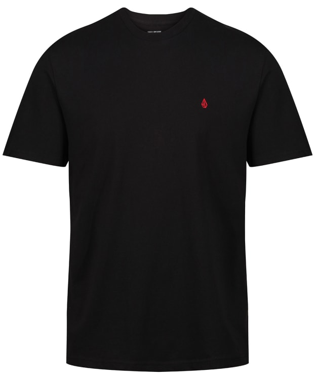 Men's Volcom Short-Sleeve Stone Blanks Basic T-Shirt - Black