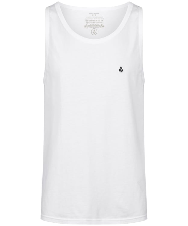 Men’s Volcom Stone Blanks Cotton Tank Top - White