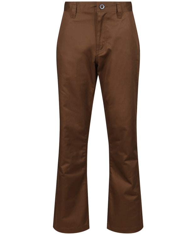 Men's Volcom Relaxed fit Frickin Skate Chino Pant - Dark Earth