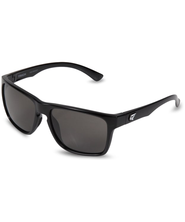 Men's Volcom Trick Sunglasses - Gloss Black - Gray - Grey
