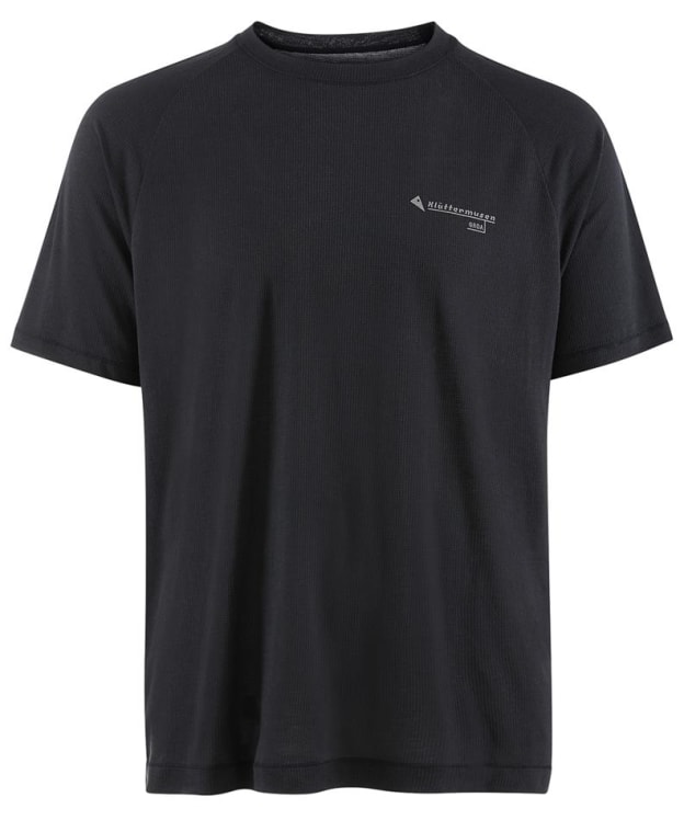 Men's Klättermusen Groa Short Sleeve Lightweight T-Shirt - Raven