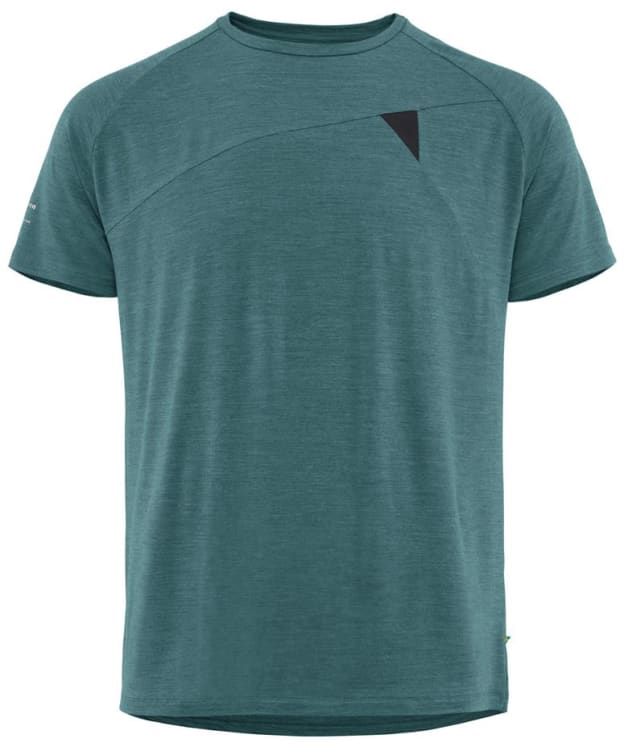 Men's Klättermusen Fafne Short Sleeve Tencel® Base Layer T-Shirt - Dark Deep Sea