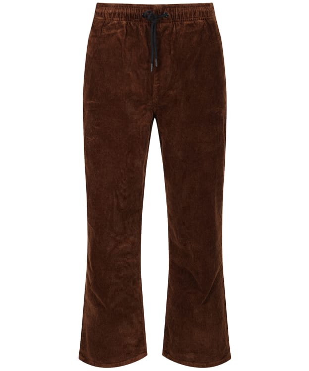 Men's Volcom Outer Spaced Cord Elastic Waist Pant - Burro Brown